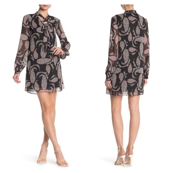BAILEY 44 Depth of Fields Paisley Floral Sheer large NWT - Picture 1 of 8